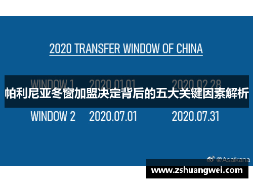 帕利尼亚冬窗加盟决定背后的五大关键因素解析 帕利尼亚冬窗加盟决定背后的五大关键因素解析